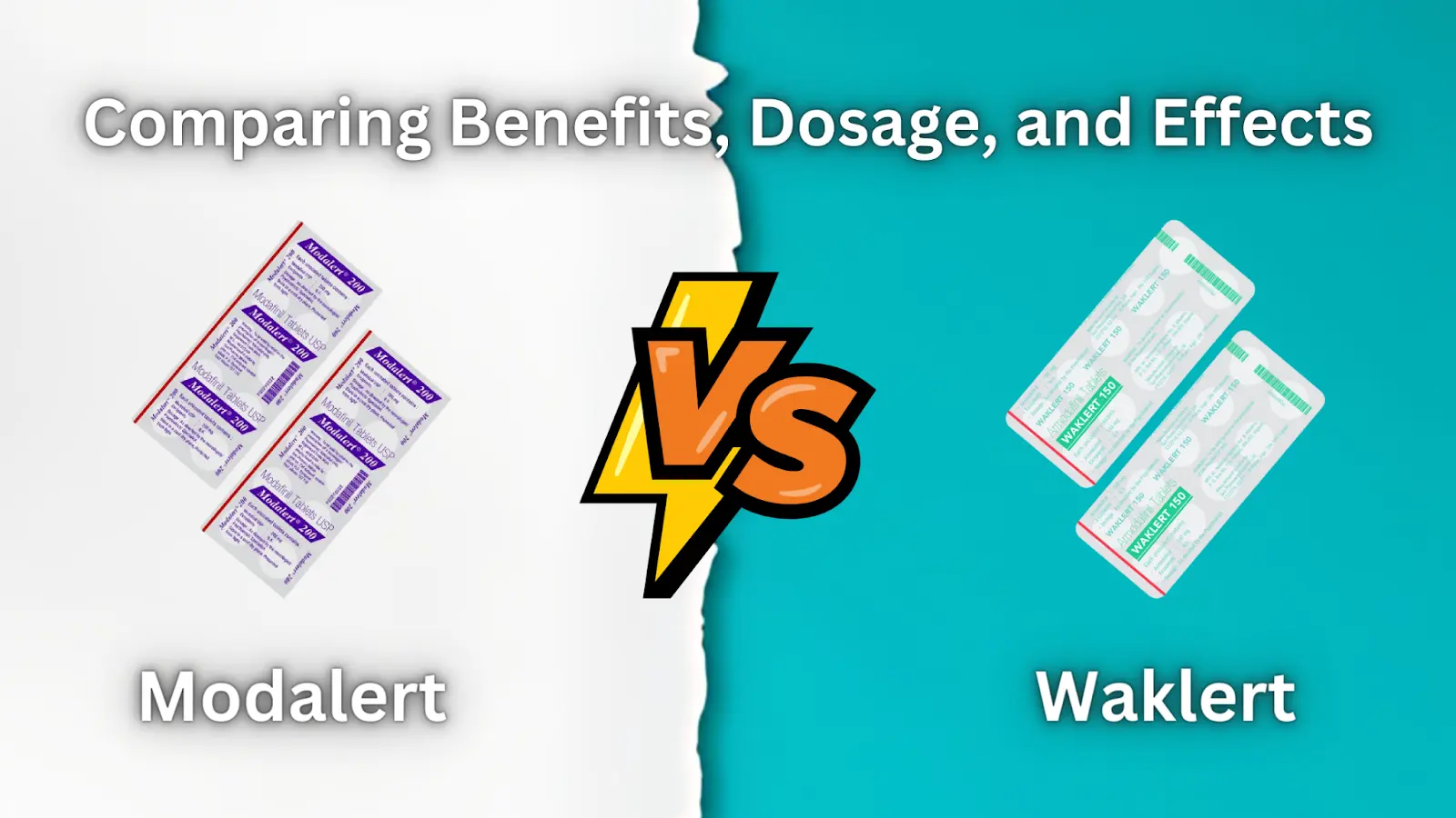 Modalert vs. Waklert: Comparing Benefits, Dosage, and Effects