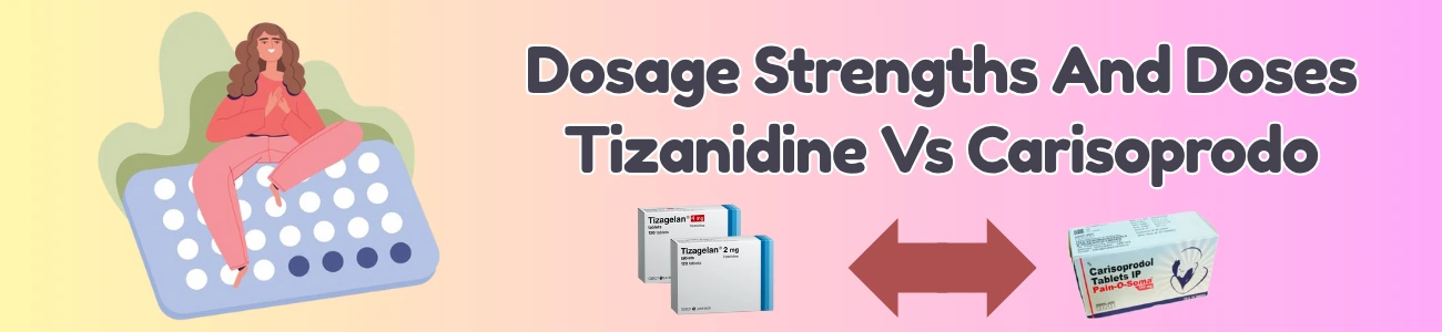 Dosage Strengths And Doses: Tizanidine Vs Carisoprodol 