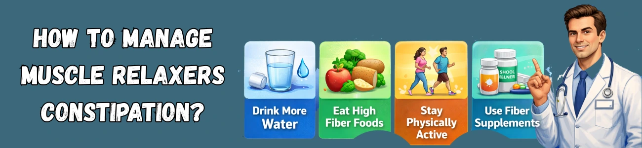 How To Manage Muscle Relaxers Constipation? 